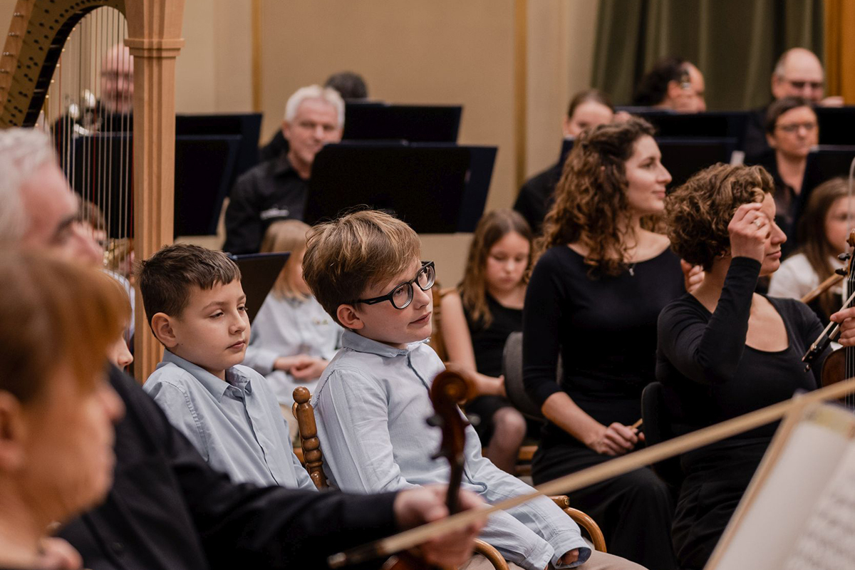 Filharmonie Brno: V orchestru (zdroj Filharmonie Brno)