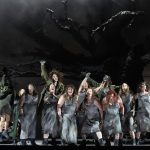 Richard Wagner: Valkýra, Royal Opera House, London 14. května 2025: Valkýry (foto Monika Rittershaus)