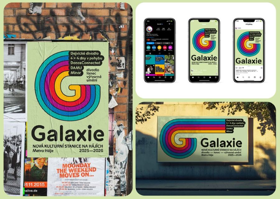 Vizuál Galaxie spojí všechny rezidenty v jedné grafice