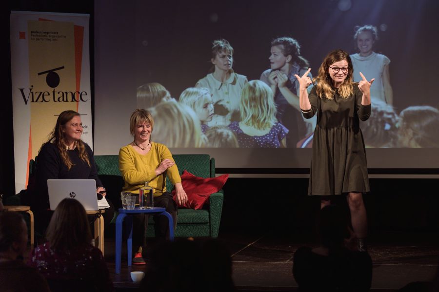 Ze sympozia Pohybem k vyšší odolnosti a wellbeingu společnosti (foto archiv Vize tance)