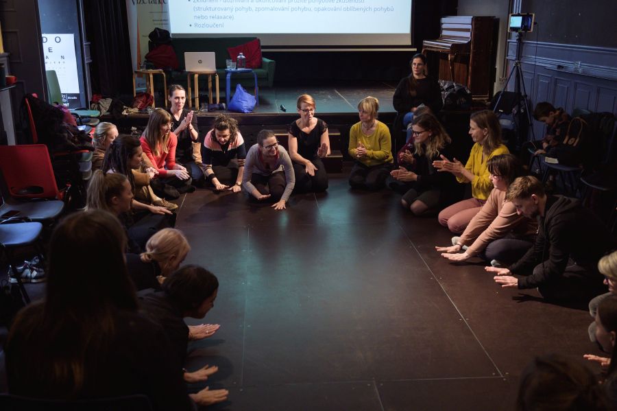 Ze sympozia Pohybem k vyšší odolnosti a wellbeingu společnosti (foto archiv Vize tance)