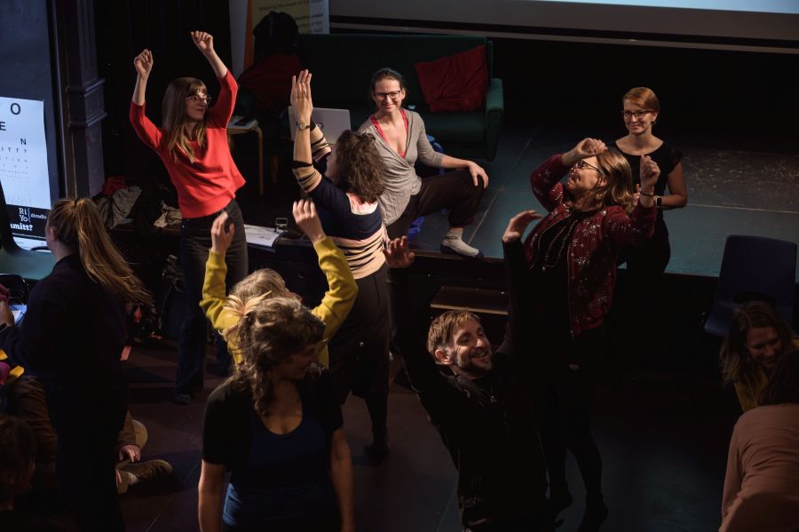 Ze sympozia Pohybem k vyšší odolnosti a wellbeingu společnosti (foto archiv Vize tance)