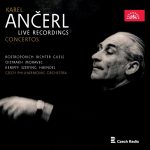 Přebal nového souboru 7 CD Karel Ančerl Live Recordings / Concertos (zdroj Supraphon)