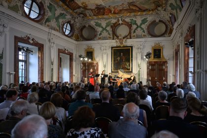 Barokní podvečery: Le concert royal, 10. června 2025, Břevnovský klášter, Tereziánský sál – Collegium Marianum (foto Petra Hajská)