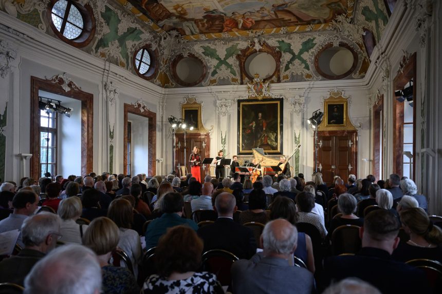 Barokní podvečery: Le concert royal, 10. června 2025, Břevnovský klášter, Tereziánský sál – Collegium Marianum (foto Petra Hajská)