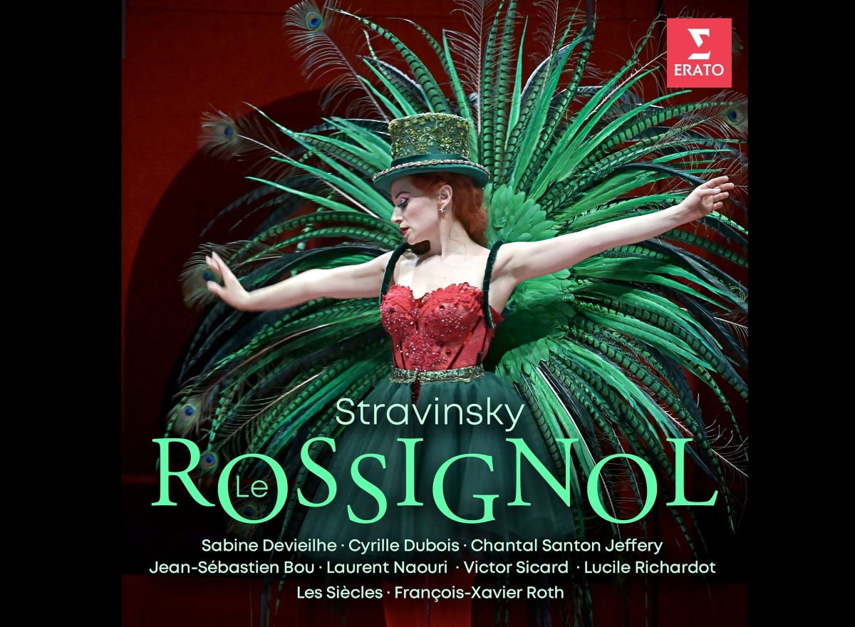 Přebal CD Stravinsky: Le Rossignol (zdroj Warner Classics)