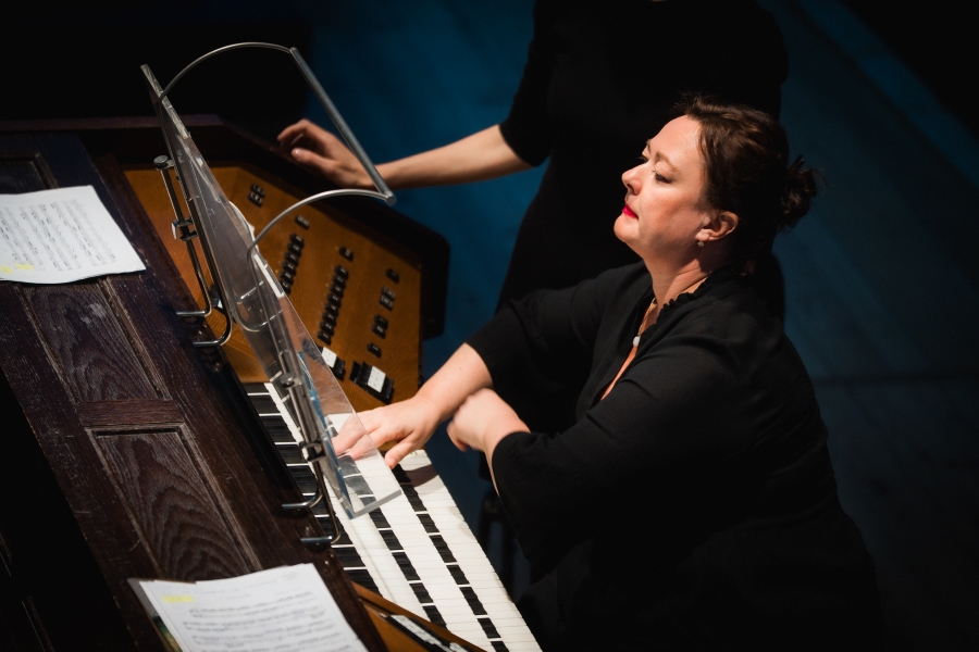 Monika Melcová, 12. dubna 2025, Obecní dům, Smetanova síň, Praha (zdroj Symfonický orchestr hl. m. Prahy FOK)