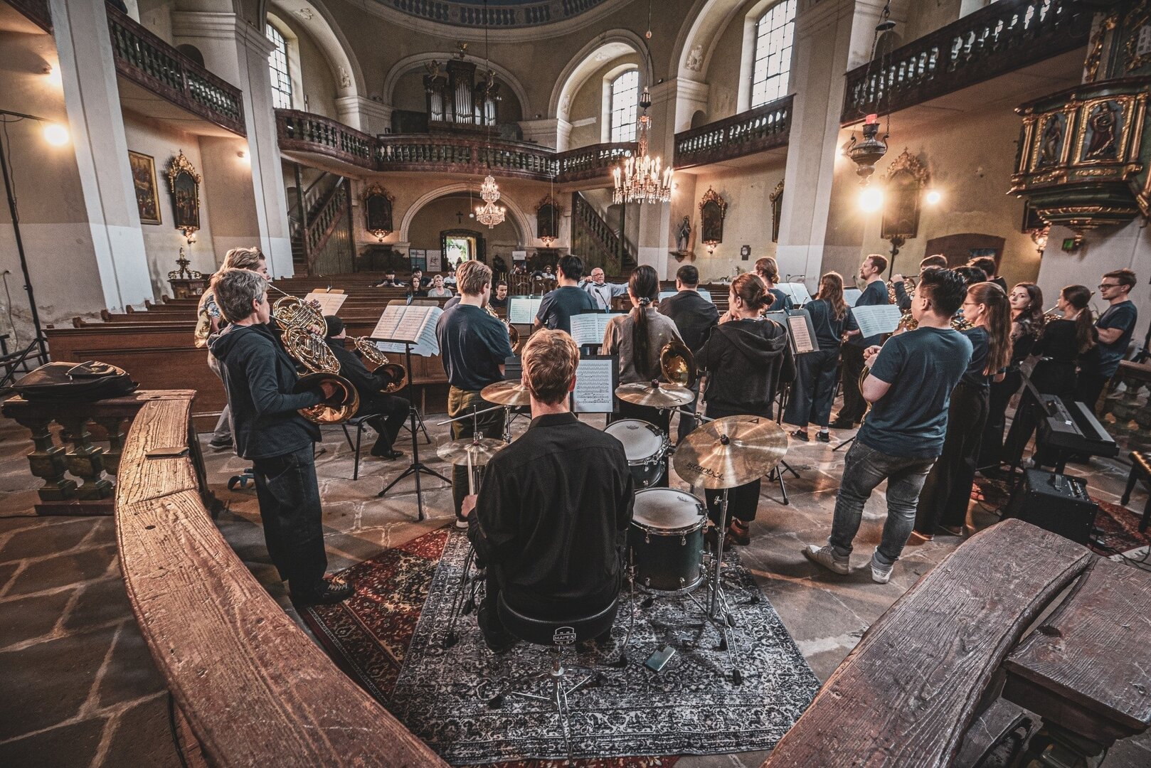 Letní hornové kurzy: Zahajovací koncert, 30. července 2025, Vernéřovice (foto Michal Sedláček)