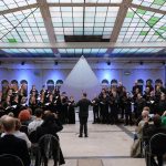 CHOIR+: Kühnův smíšený sbor v Gabriel Loci, 26. května 2025, Gabriel Loci – Jakub Pikla, Kühnův smíšený sbor (foto Ondřej Melecký)