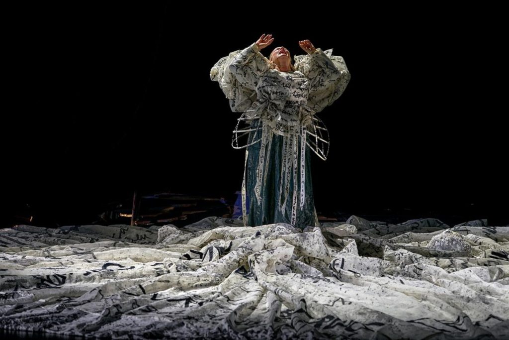 Richard Wagner: Tristan a Isolda, Festival Bayreuth – Camilla Nylund (foto: Enrico Nawrath)