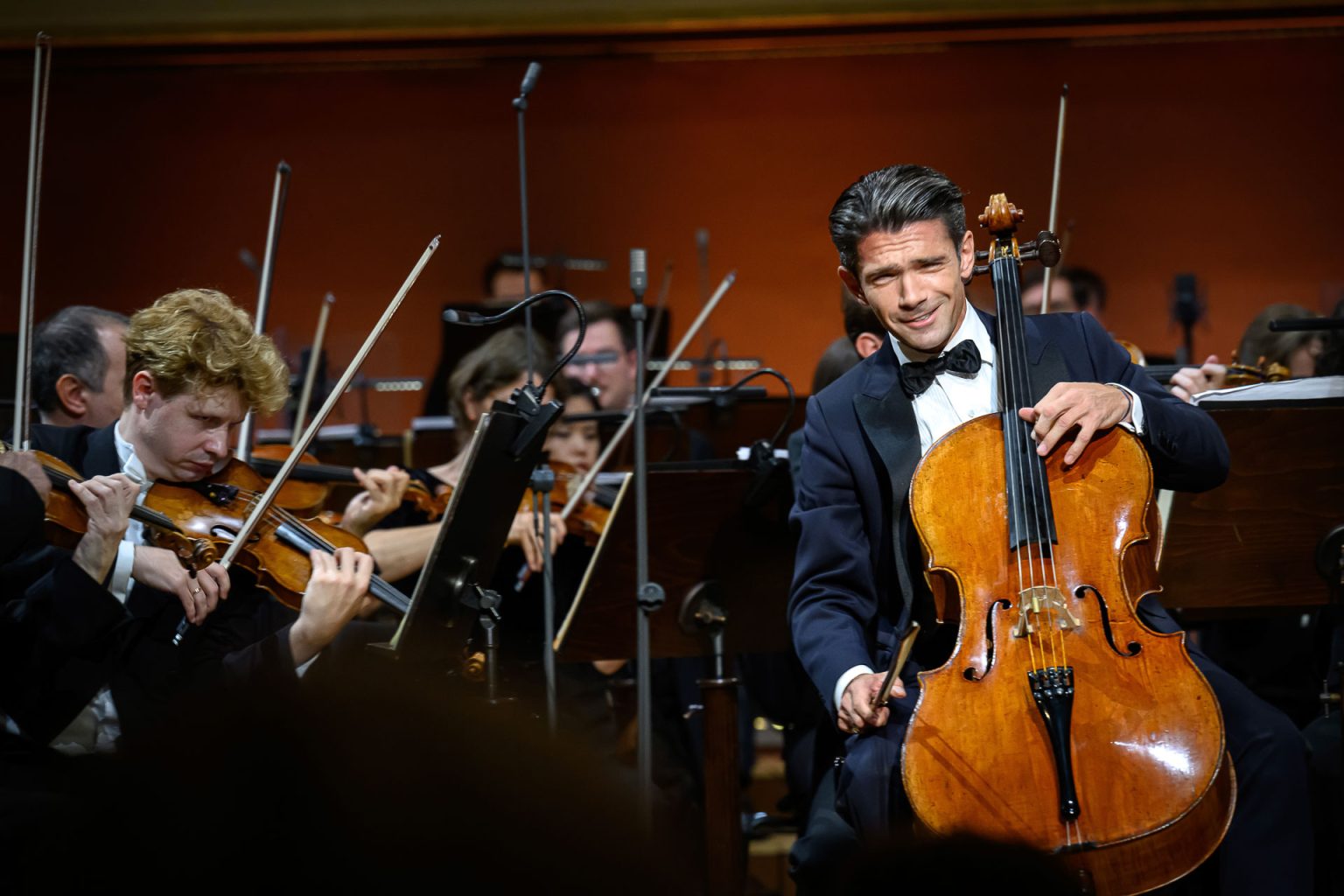 Dvořákova Praha: Zahajovací koncert, 5. září 2025, Rudolfinum, Dvořákova síň – Gautier Capuçon a Frankfurtský rozhlasový symfonický orchestr (foto Petra Hajská)