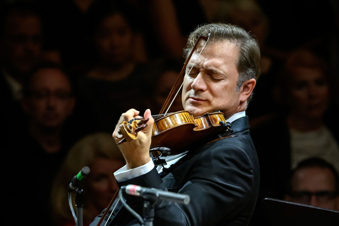 Dvořákova Praha: Honeck a monumentální mládí, 9. září 2025, Rudolfinum, Dvořákova síň – Renaud Capuçon (foto Petra Hajská)