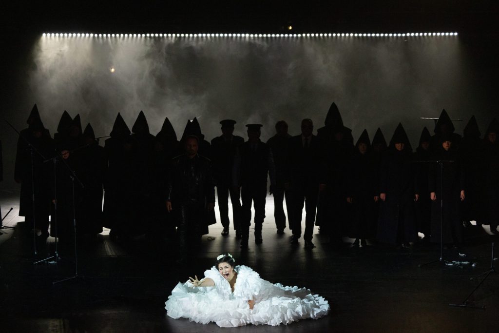 Giacomo Puccini: Tosca – Lisa Algozzini, Moravské divadlo Olomouc 2025 (zdroj Moravské divadlo Olomouc, foto Tereza Valnerová)