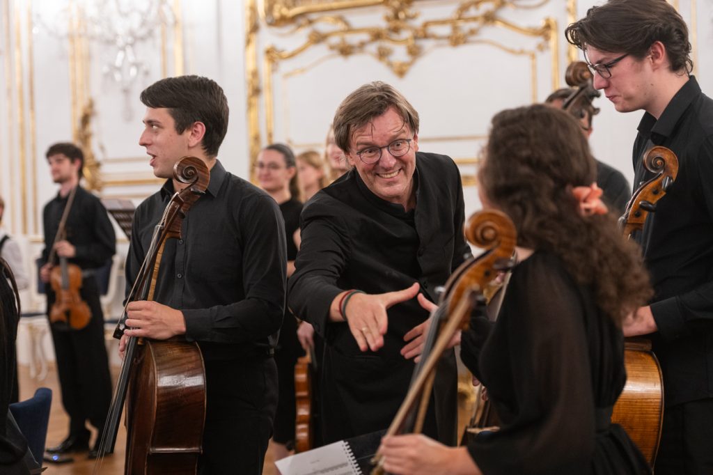 Academy Kroměříž 2025 – Tomáš Netopil a Akademický komorní orchestr (zdroj Academy Kroměříž)