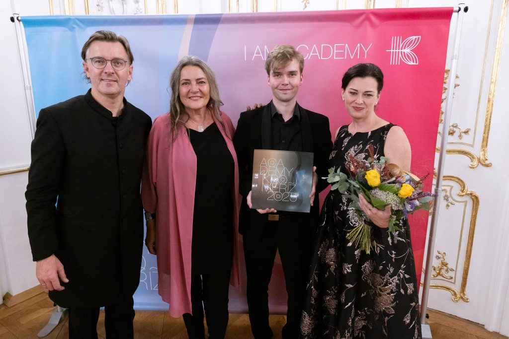 Academy Kroměříž 2025 – Tomáš Netopil, Michaela Fukačová, David Pěruška, Jana Kubáčová (zdroj Academy Kroměříž)